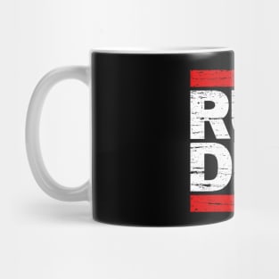 RUN DND (Distressed) Mug